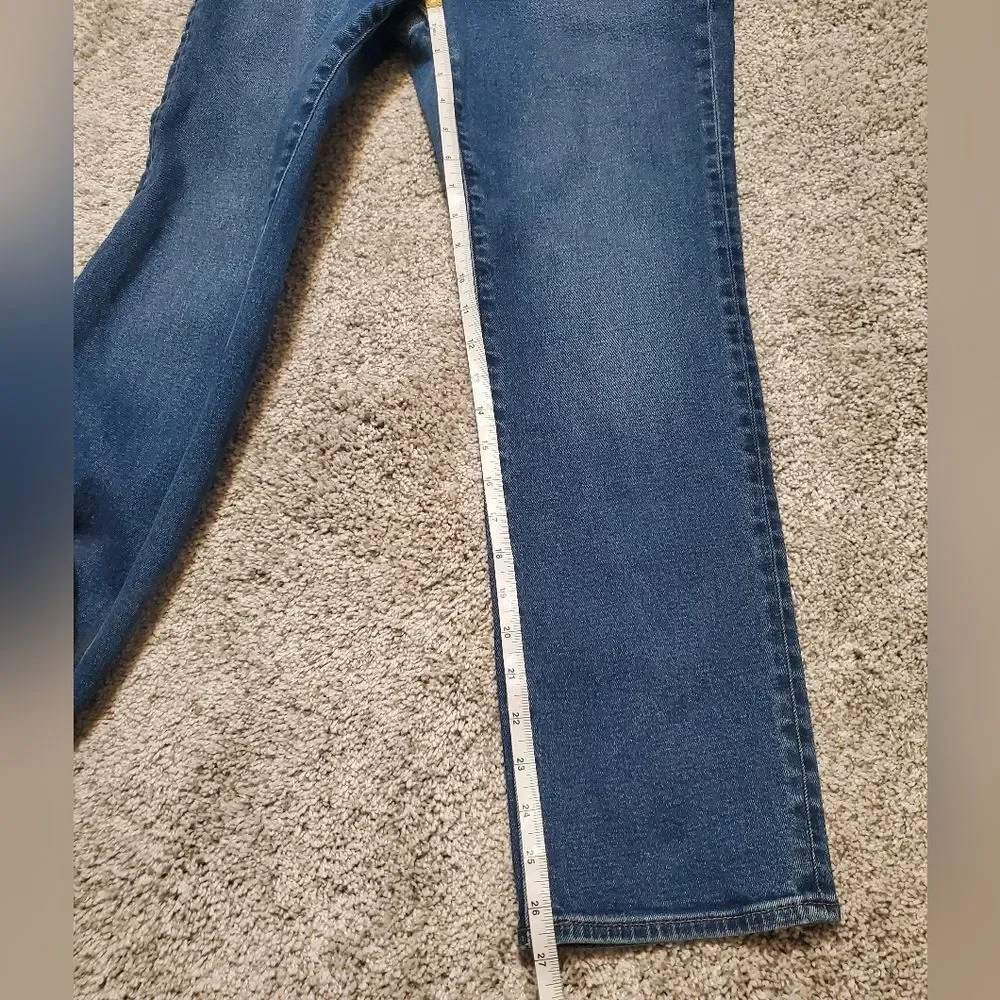 J. Crew Essential Straight Jeans In All-Day Stretch